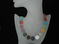 Lavakette bunt