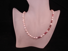 SW Kette mit Rhodonit