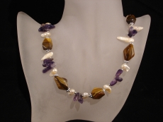 Tigerauge Kette
