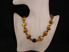 Tigerauge Kette