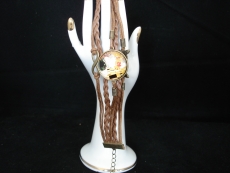Lederarmband der Kuss