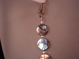 Abalone Kette rund