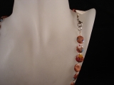 Millefiori Kette Goldfluss