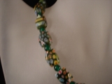 Millefiori Kette grn