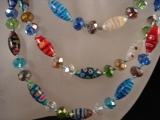 Millefiori Kette lang