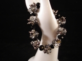 Kristall und Perlen Armband