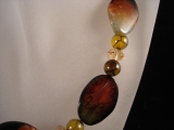 Achat Kette dunkelbraun