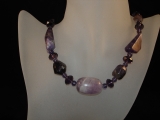 Amethyst Kette lang