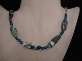 Achat Kette blau