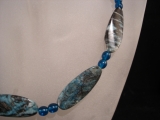Achat Kette blau
