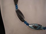 Achat Kette blau
