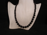 Achat Kette schwarz