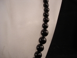 Achat Kette schwarz