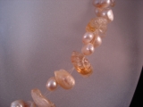 SW Kette mit Citrin