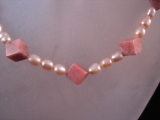 SW Kette mit Rhodonit