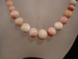 Achat Kette rot/wei