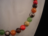 Edelstein Kette verschiedene