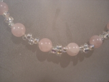 Rosenquarz Kette