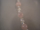Rosenquarz Kette
