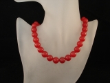 Jade Kette in Rot