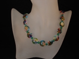 Millefiori Kette Scheiben