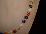 Millefiori Kette Scheibchen
