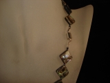 Abalone Kette quadrat 12mm