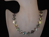 Abalone Kette quadrat 10mm