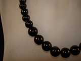 Achat Kette schwarz