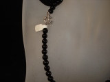 Achat Kette schwarz